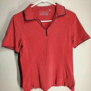 Cutter & Buck - Red - Short Sleeve - Small Petite